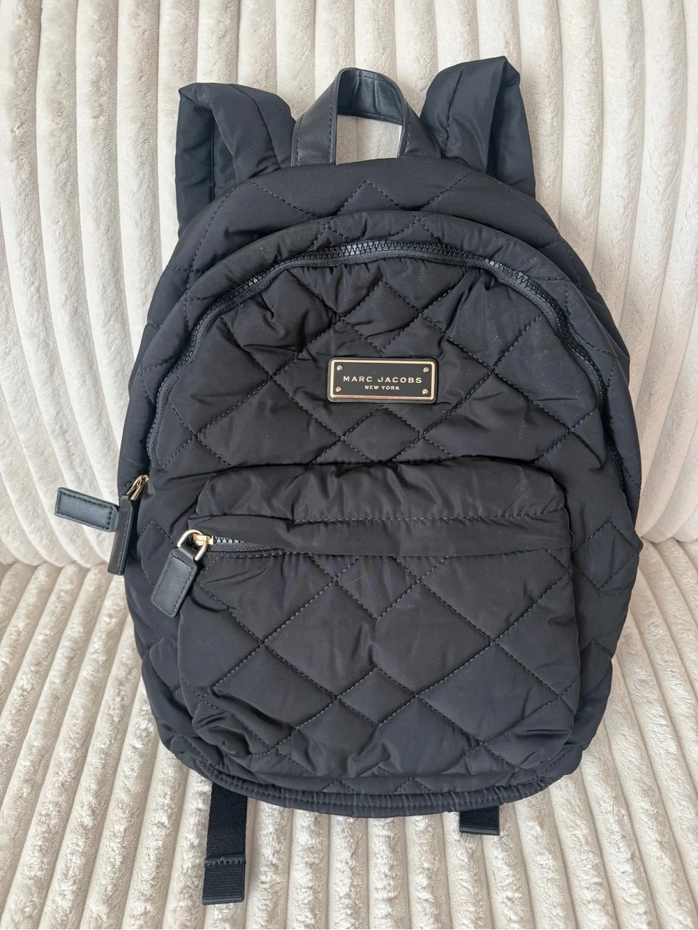 Marc Jacob’s Quilted Nylon School Backpack